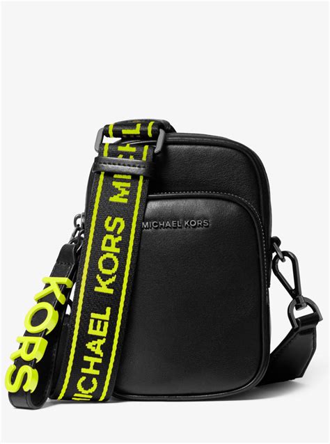 michael kors neon crossbody bag